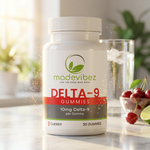 Delta‑9 Gummies 10MG — 30ct Bottle (Cherry)