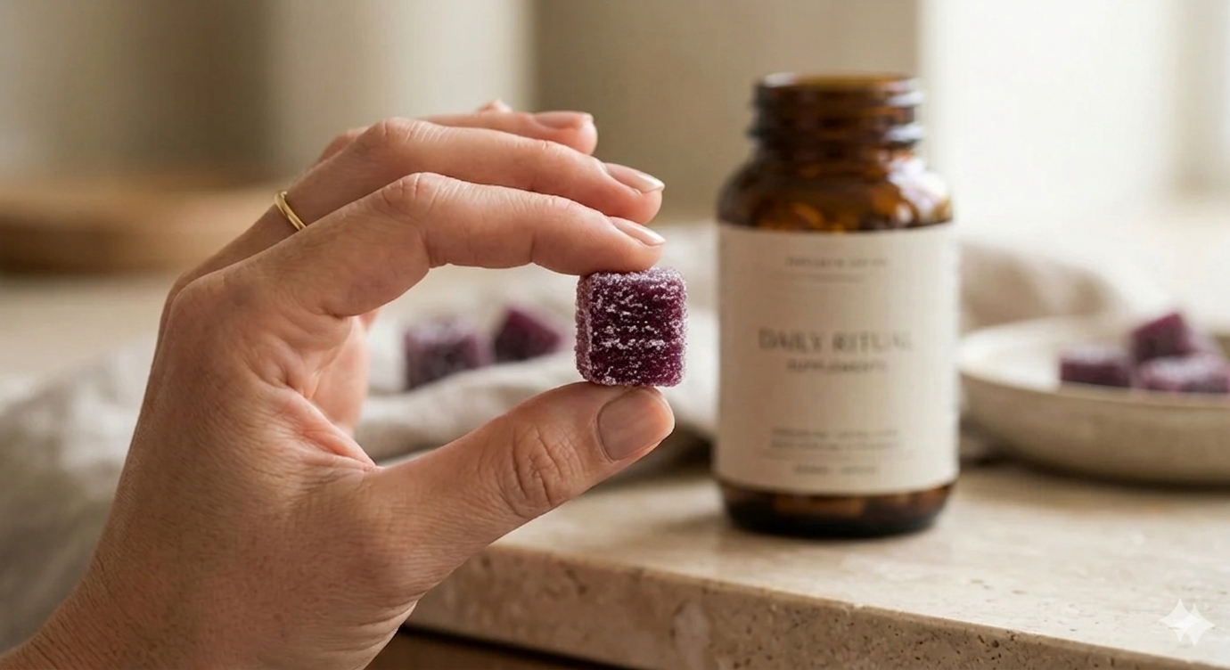Why You’ll Love It — smooth, balanced effects, delicious cherry flavor, precisely dosed 10mg servings, and fast-acting relaxation