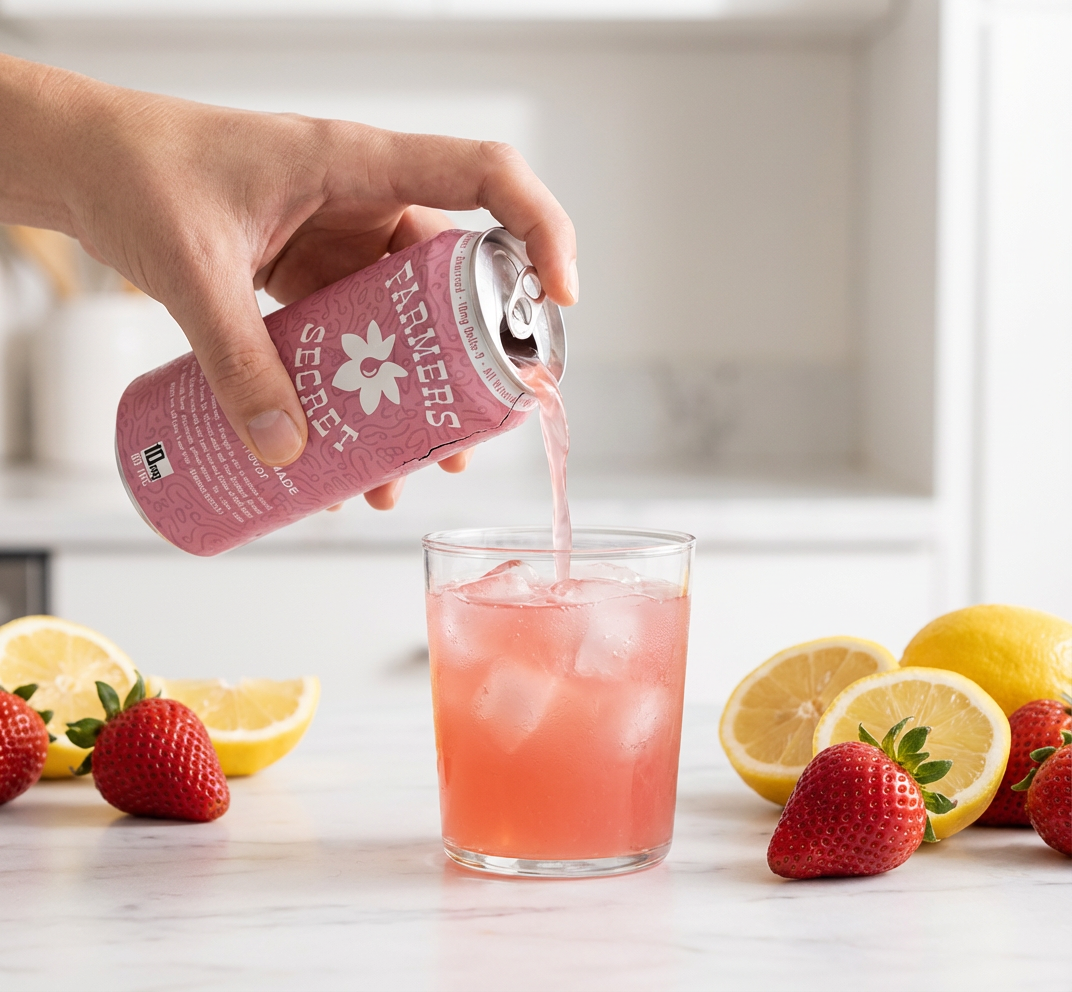 Farmers - Strawberry Lemonade Seltzer