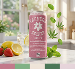 Farmers Secret 10mg D9 THC Drink - Strawberry Lemonade (4pk)