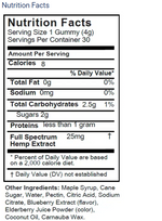 Full‑Spectrum CBD 25MG — 30ct Bottle (Mixed Berry)